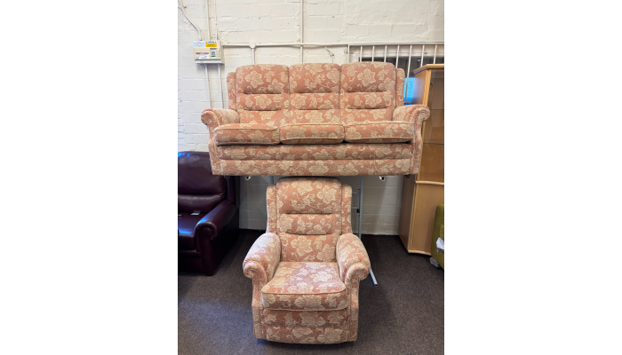 3 Seater Sofa And Chair